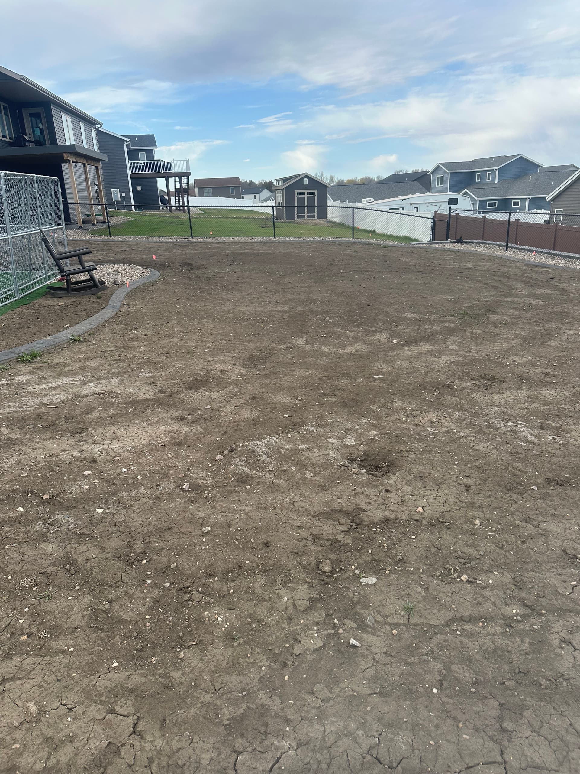 Gallery photos for New Build Hydroseeding - Soil Prep to Seed on a Fresh Lawn: Image #2
