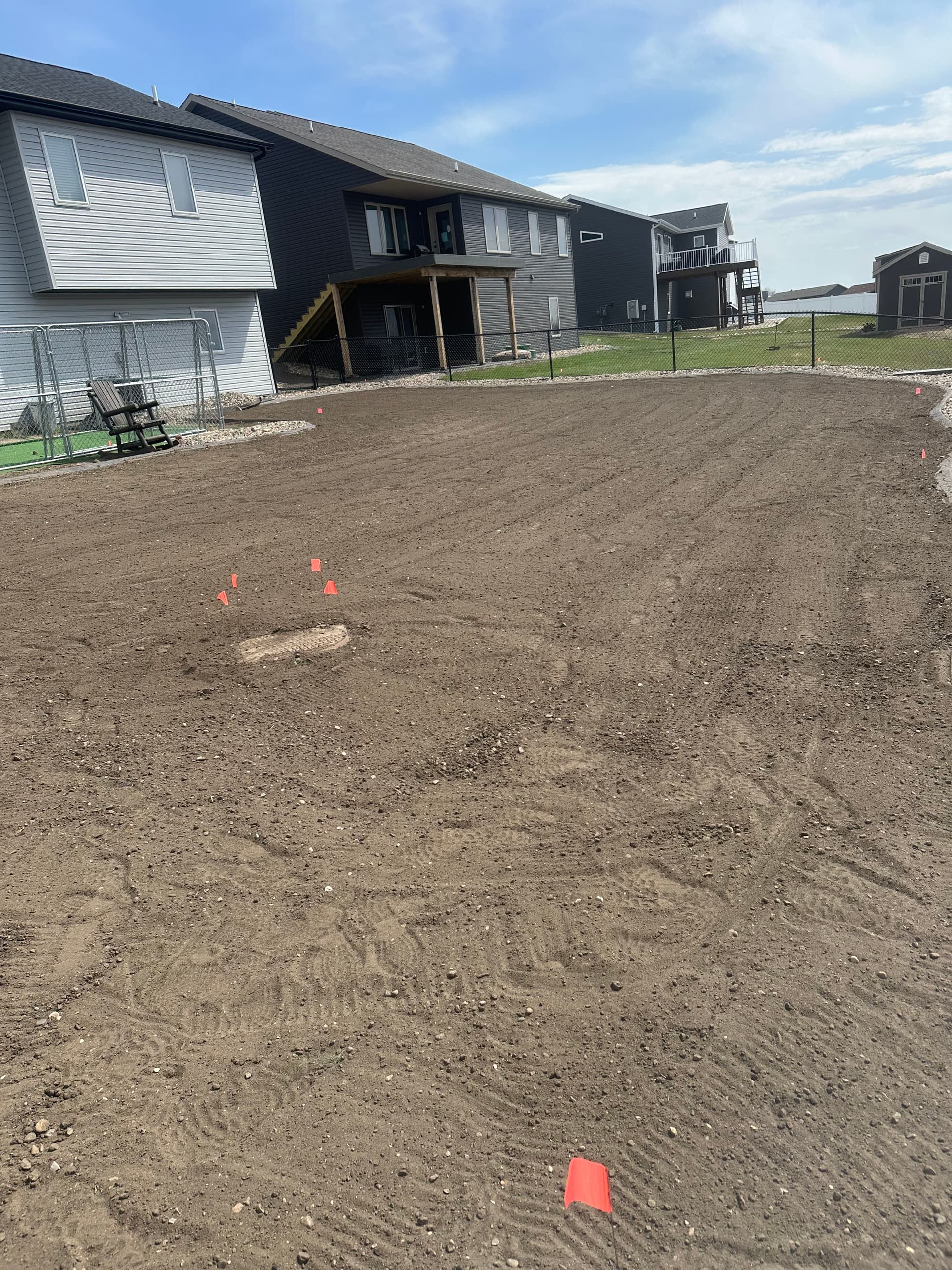 Gallery photos for New Build Hydroseeding - Soil Prep to Seed on a Fresh Lawn: Image #3