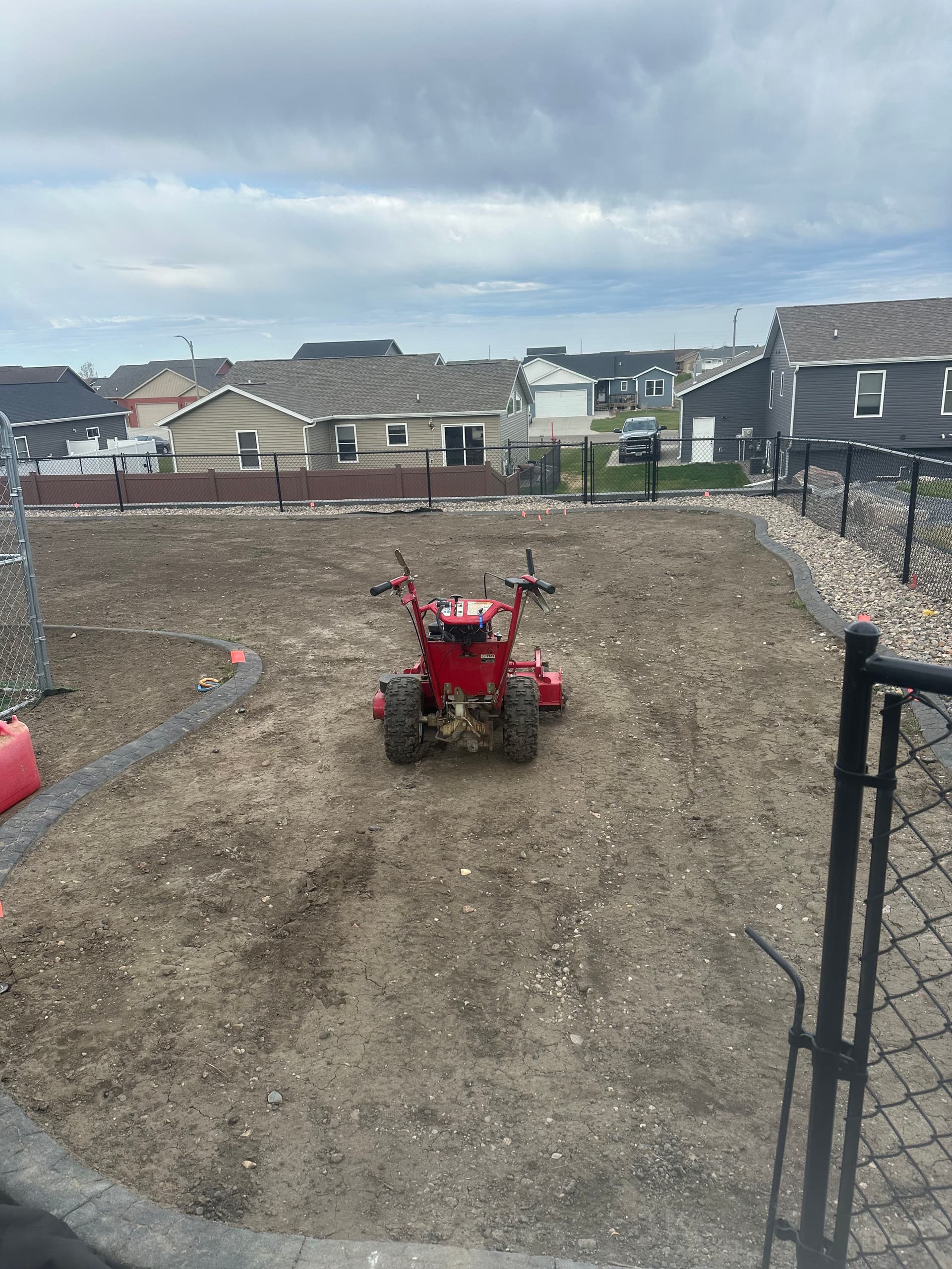 New Build Hydroseeding - Soil Prep to Seed on a Fresh Lawn image