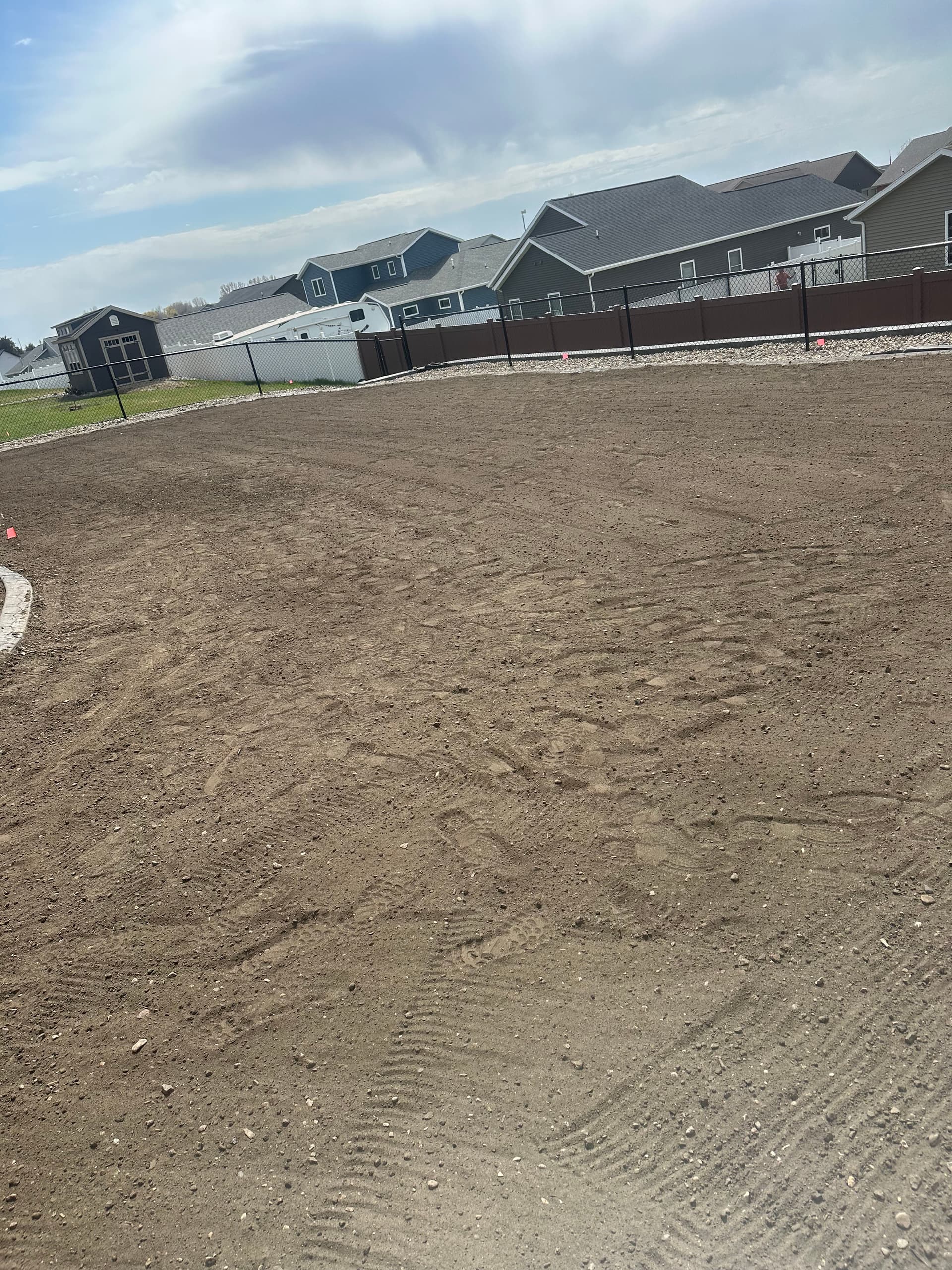 Gallery photos for New Build Hydroseeding - Soil Prep to Seed on a Fresh Lawn: Image #6