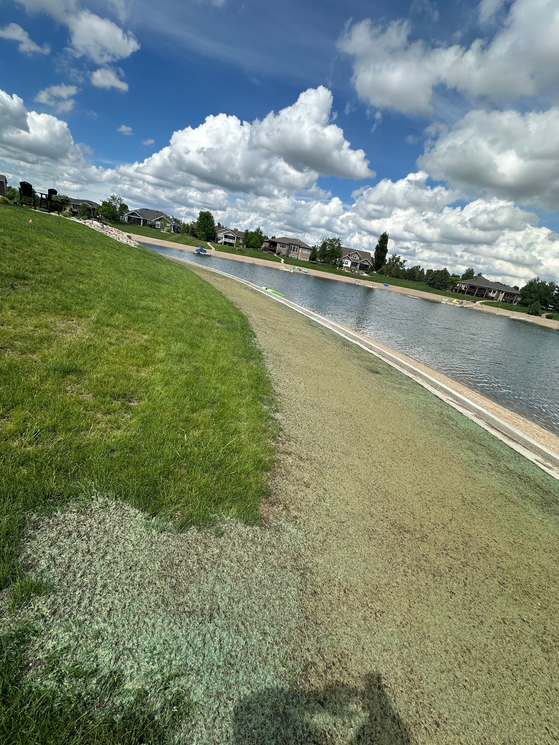 Gallery photos for Lakeside Yard Rebuild with Regrading and Hydroseeding: Image #9
