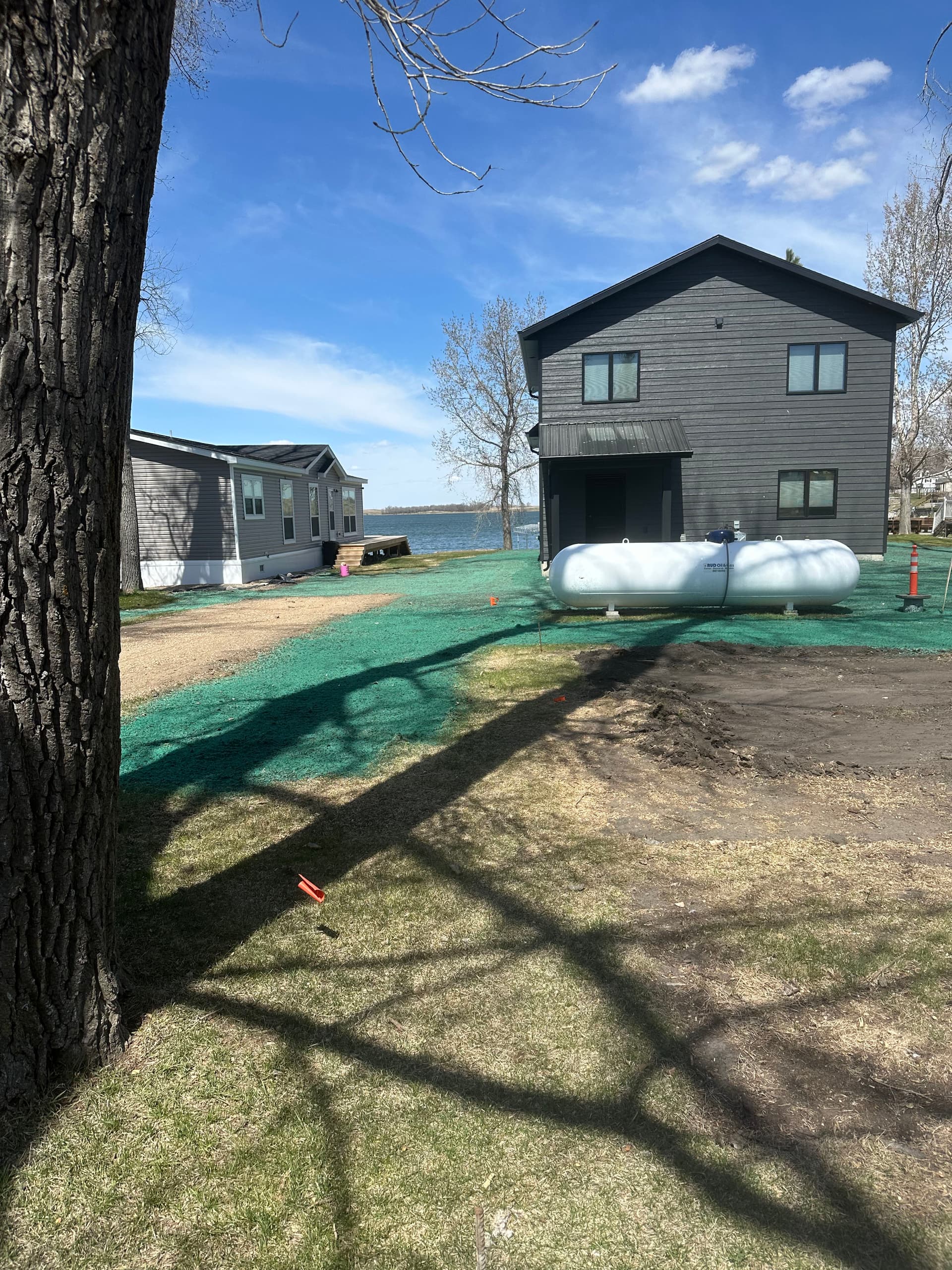 Gallery photos for We Hydroseed Lake Properties Up to 150 Miles from Bismarck: Image #1